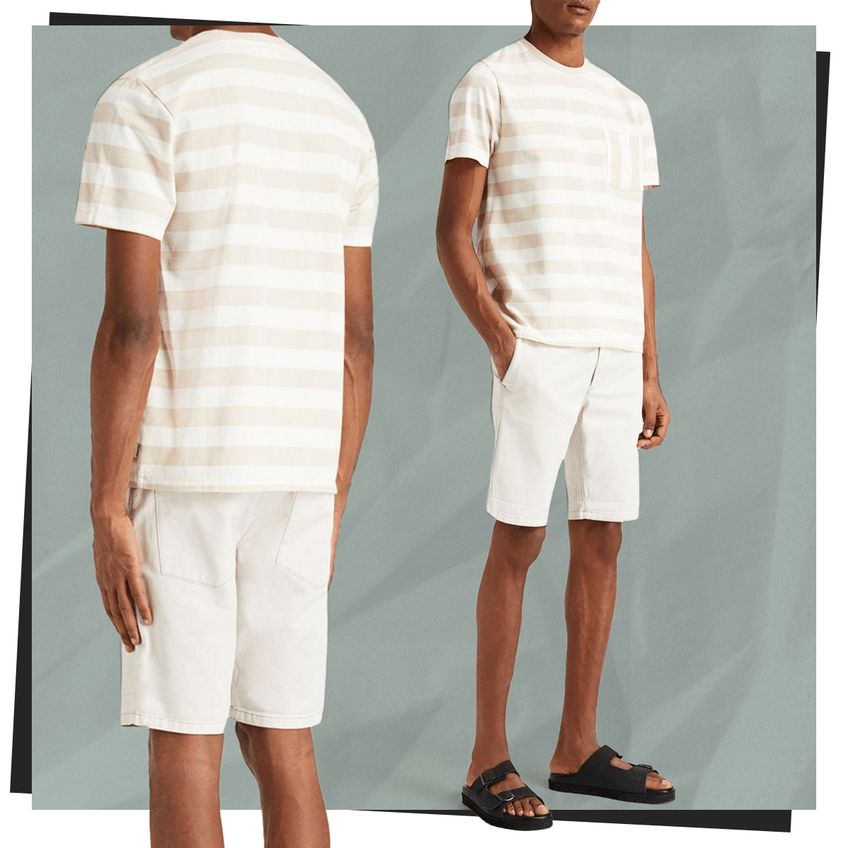 Striped Cotton Jersey T-Shirt, £53