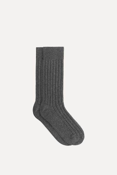 Cashmere Rib Socks from ARKET