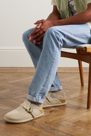 Turbach Jute-Trimmed Suede Clogs from Polo Ralph Lauren