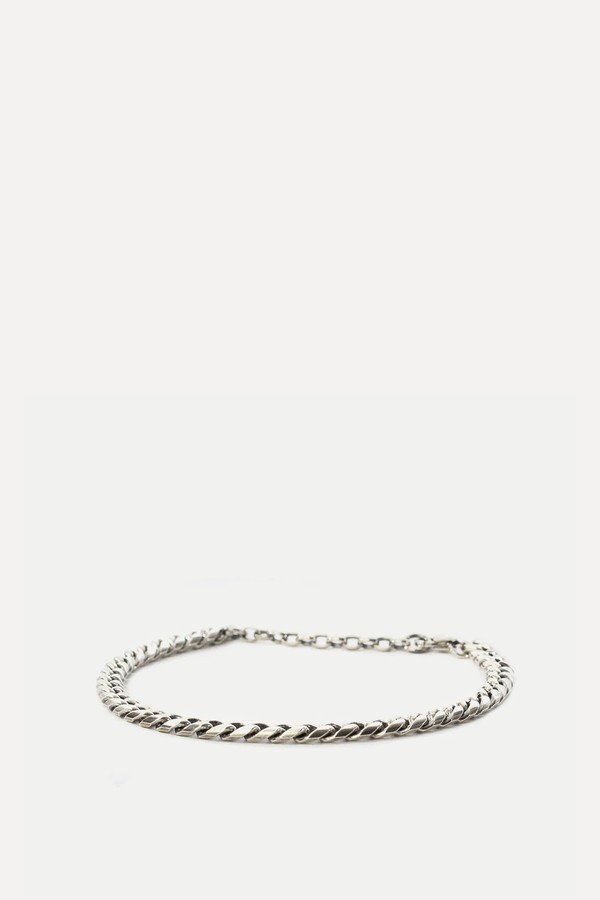 Scale Sterling Silver Bracelet from Serge DeNimes 