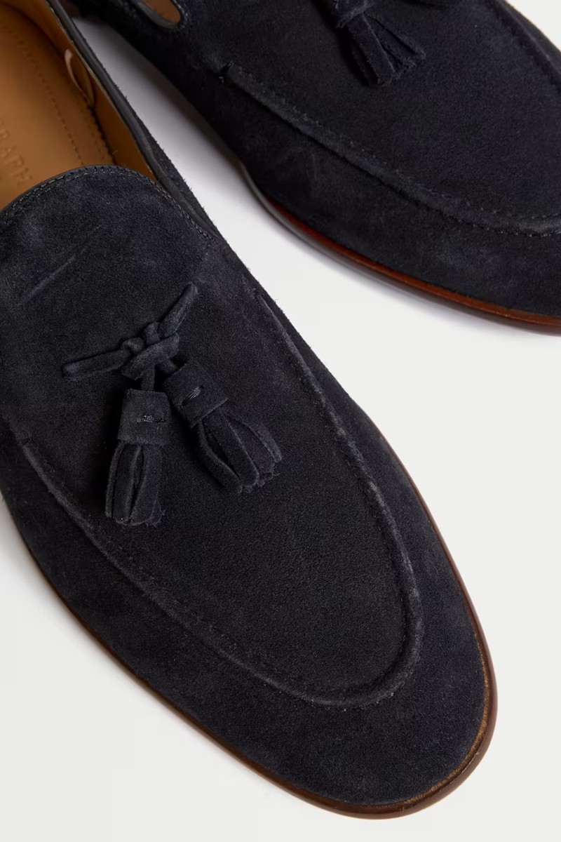 Suede Loafers