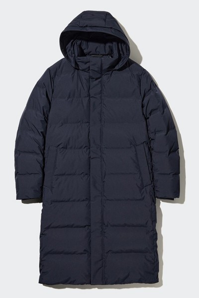 Seamless Down Long Coat from Uniqlo