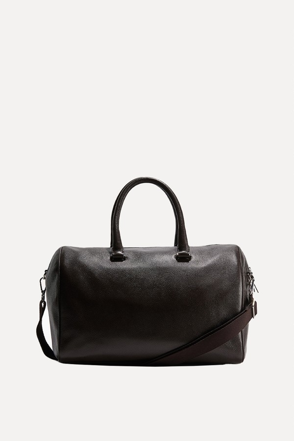 Leather Weekend Bag from H&M
