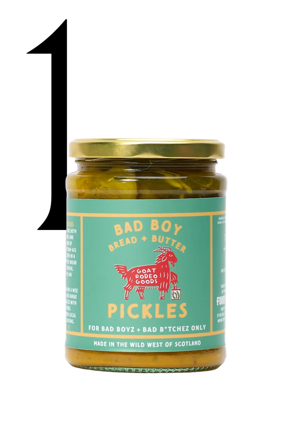 Bread & Butter Pickles from Goat Rodeo Goods