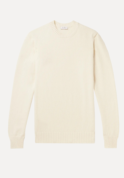 Merino Wool & Cashmere-Blend Sweater from De Petrillo
