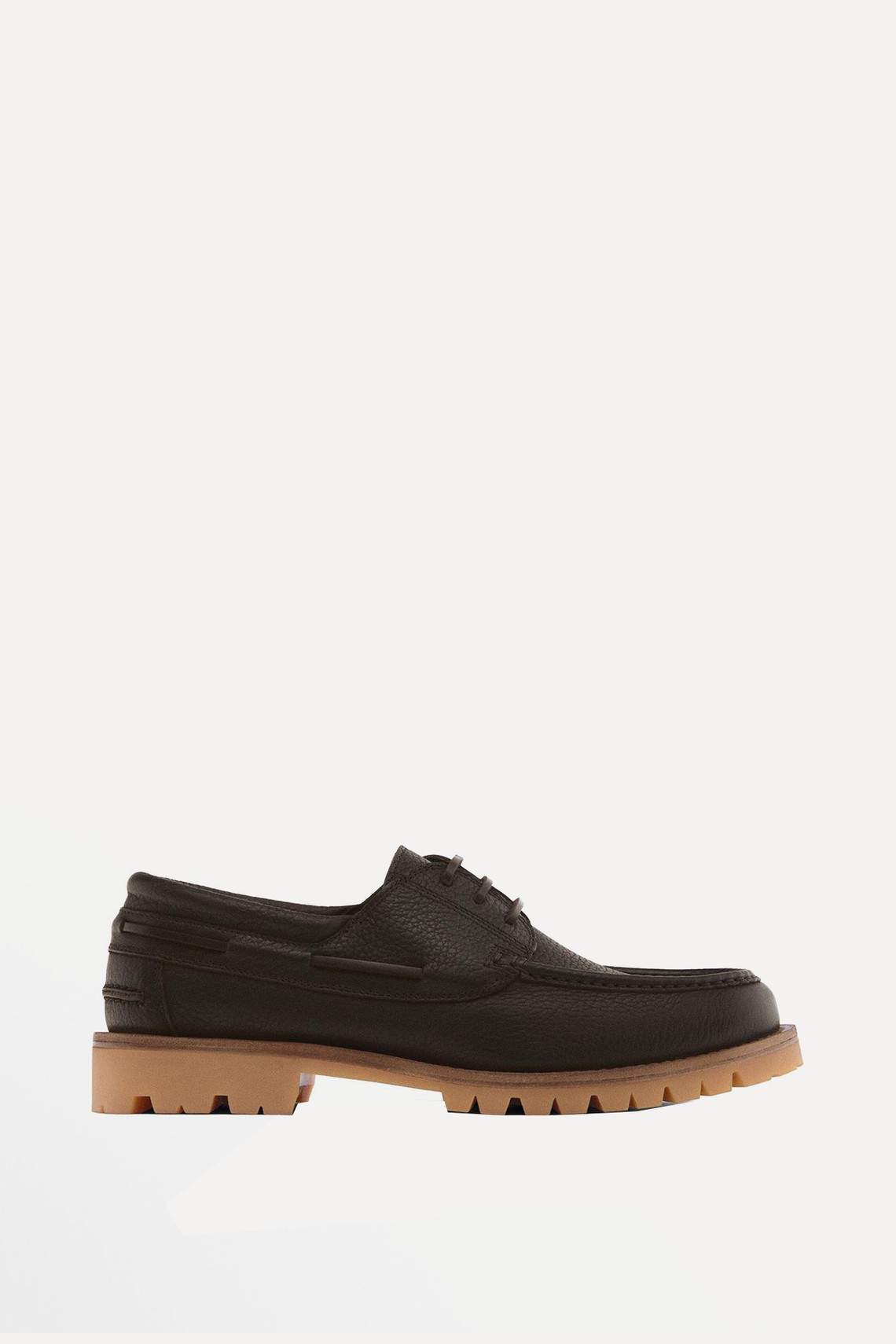 Vibram Nappa Deck Shoes from Massimo Dutti