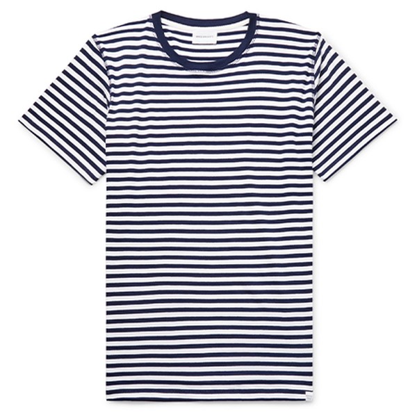 Niels Striped Cotton Jersey from Norse Projects