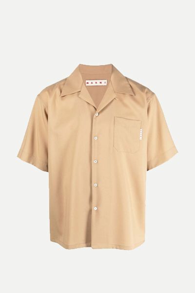 Virgin Wool Bowling Shirt from Marni