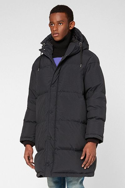 Hooded Long Down Jacket from Ami Paris