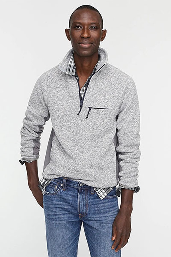 Nordic Half-Zip Pullover In Polartec® Sweater Fleece from J. Crew