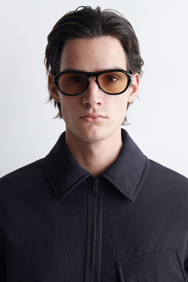 Oval-Frame Sunglasses from COS