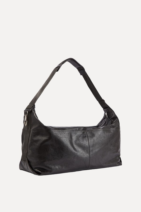 Berlingot 72H Leather Duffel Bag from Lemaire