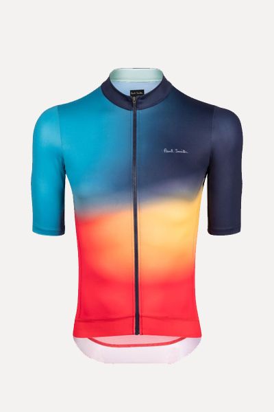 Artist Stripe Fade Race Fit Cycling Jersey from Paul Smith