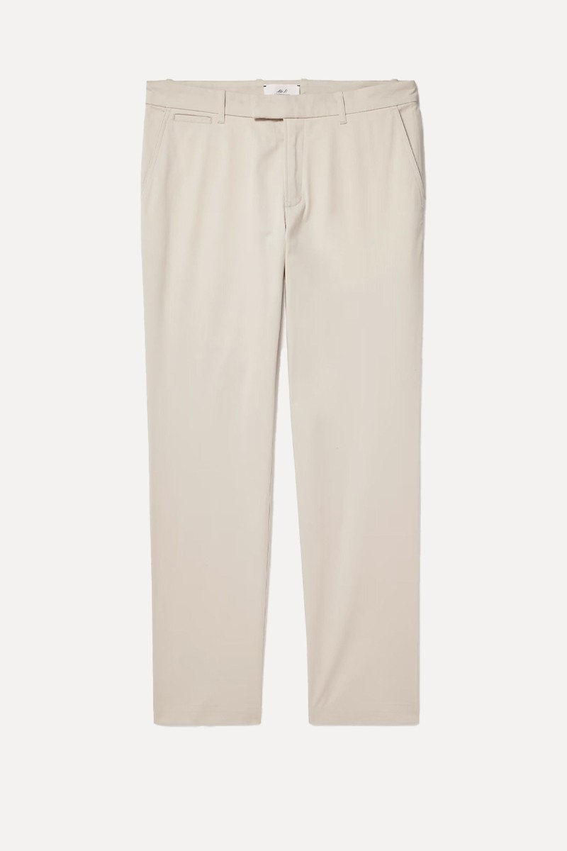 Samuel Slim-Fit Straight-Leg Stretch-Cotton Golf Trousers