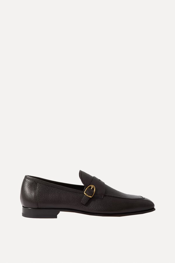 Sean Buckled Full-Grain Leather Penny Loafers from Tom Ford