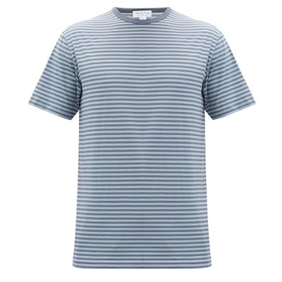 Striped Cotton Jersey T-Shirt from Sunspel