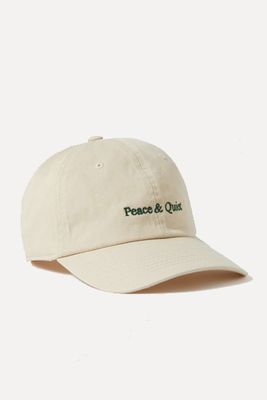 Logo-Embroidered Cotton-Twill Baseball Cap from Museum Of Peace & Quiet