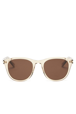 Round Acetate Sunglasses from Saint Laurent