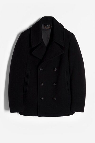 Wool Blend Peacoat