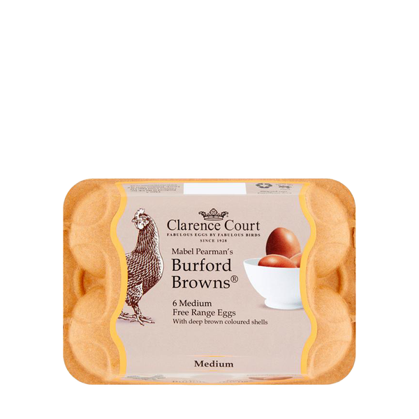 Burford Brown Large Free Range Eggs from Clarence Court