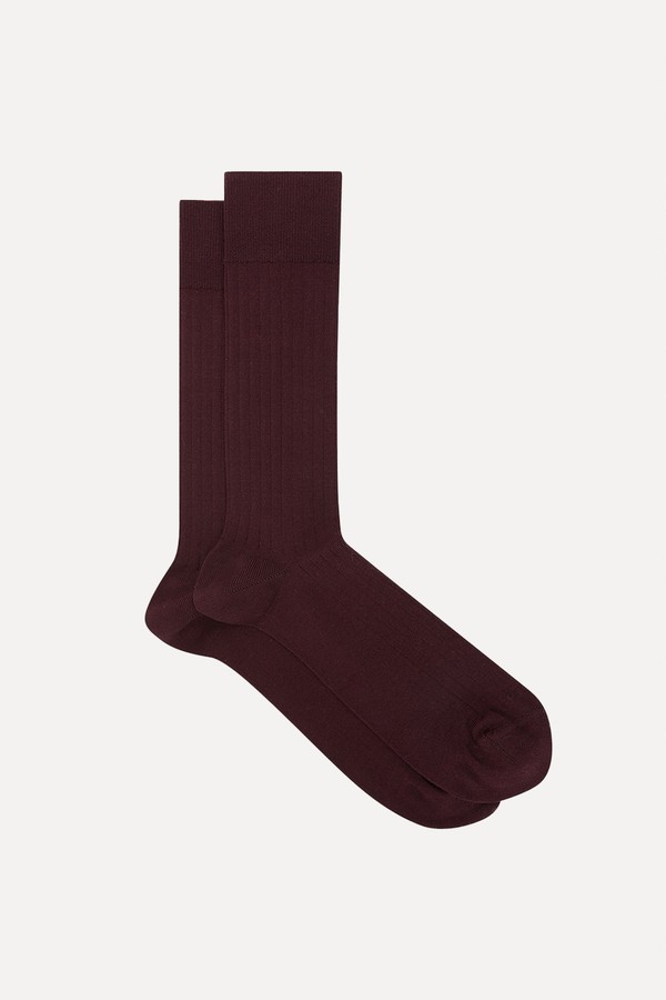 X from Fela Ribbed Socks, £10 | Reiss