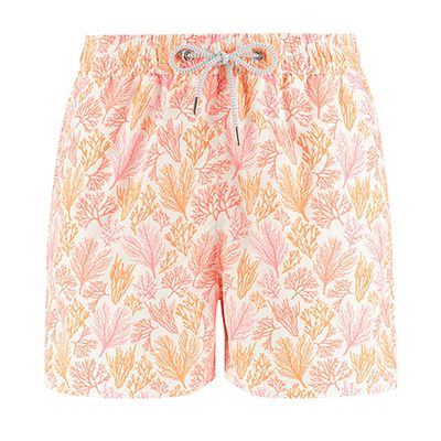 Staniel Swim Shorts - Crazy Coral