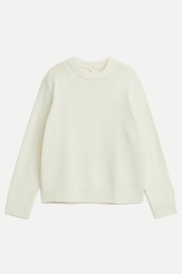 Heavy Knit Wool Jumper from ARKET