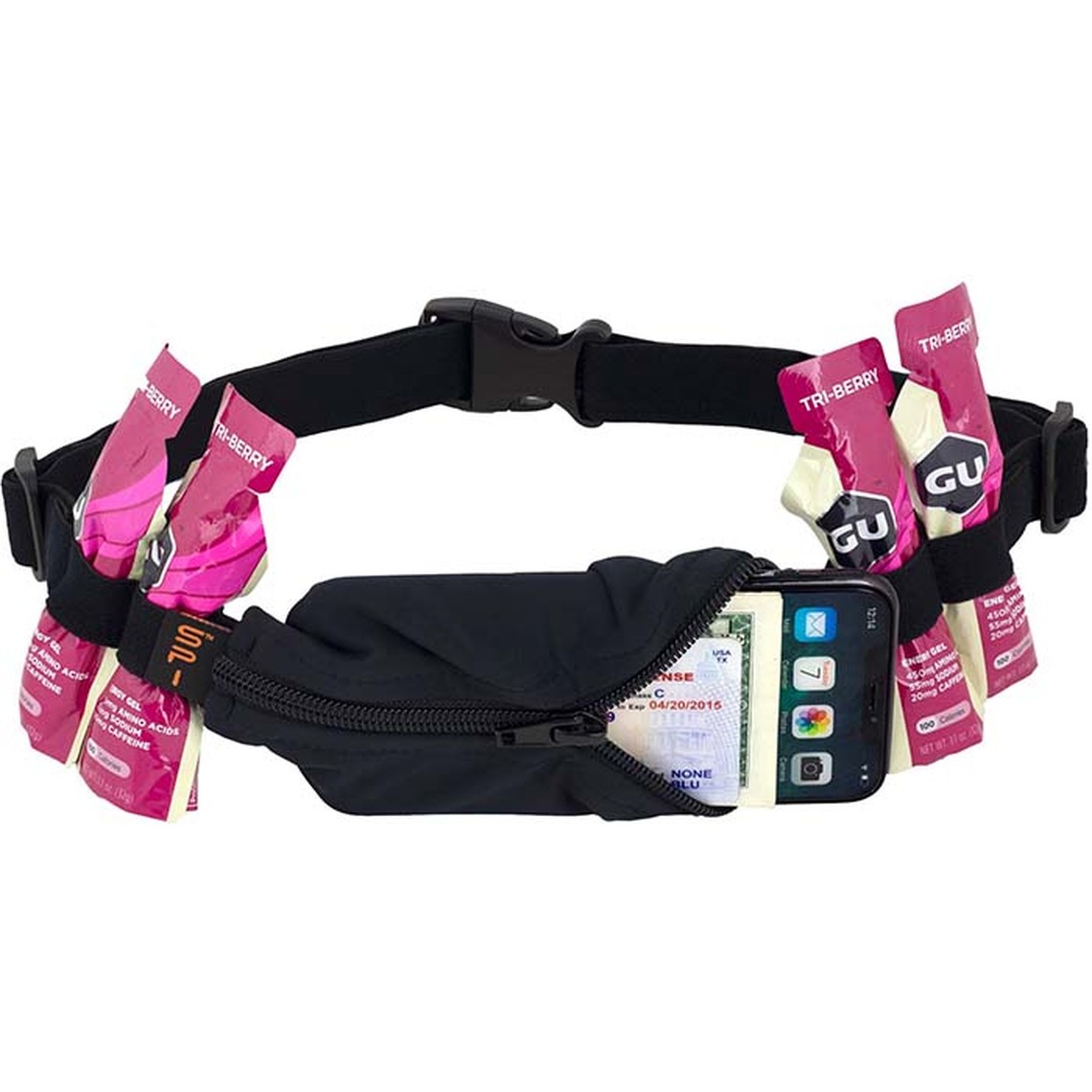 Energy Belt with 6 Energy Gel Loops from SPIbelt