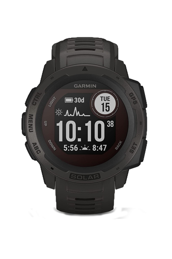 Solar-Powered Rugged Outdoor Smartwatch from Garmin