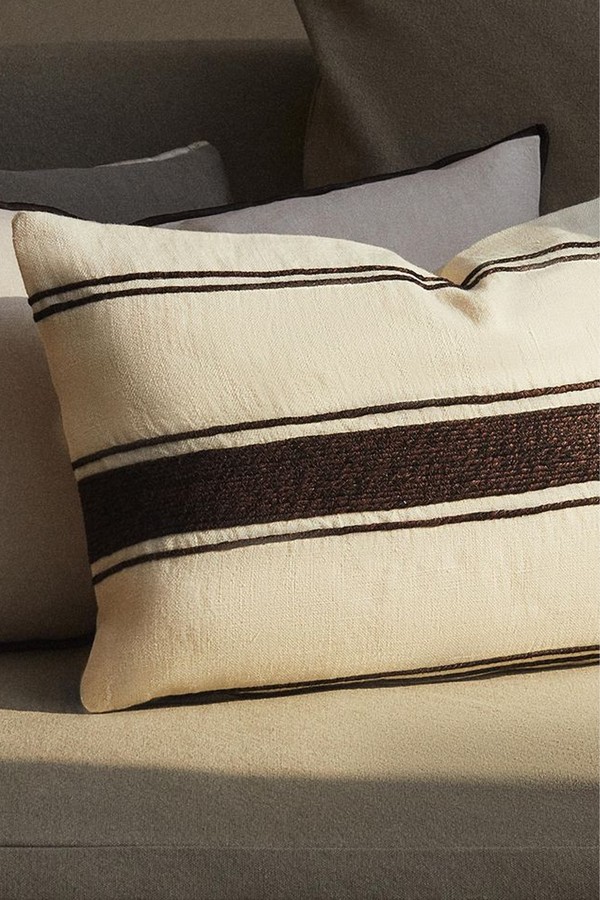 Striped Throw Pillow