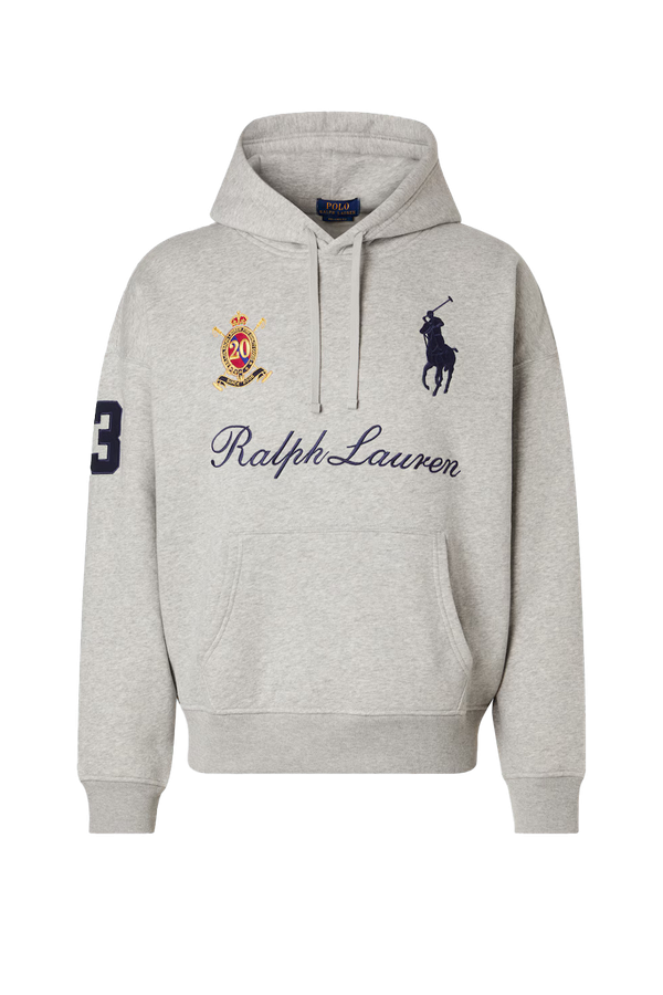 Logo Cotton-Blend Jersey Hoodie from Ralph Lauren
