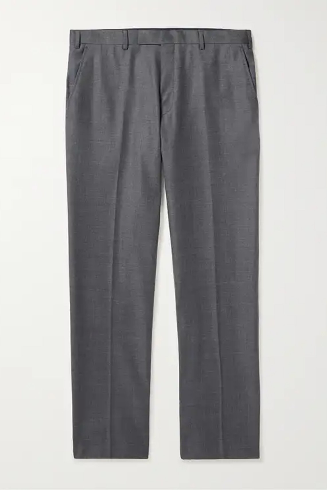 Edward Straight-Leg Wool-Twill Trousers