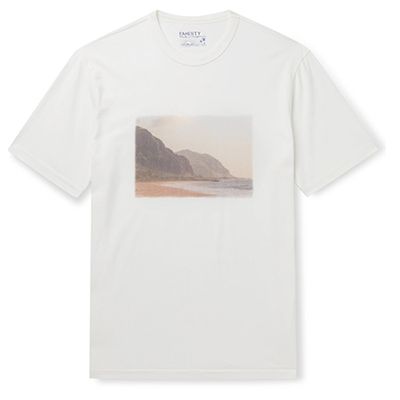 Printed Organic Cotton-Jersey T-Shirt from Faherty