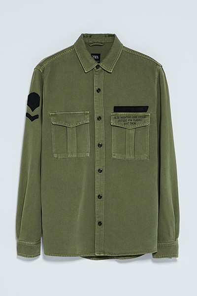 Patch Overshirt