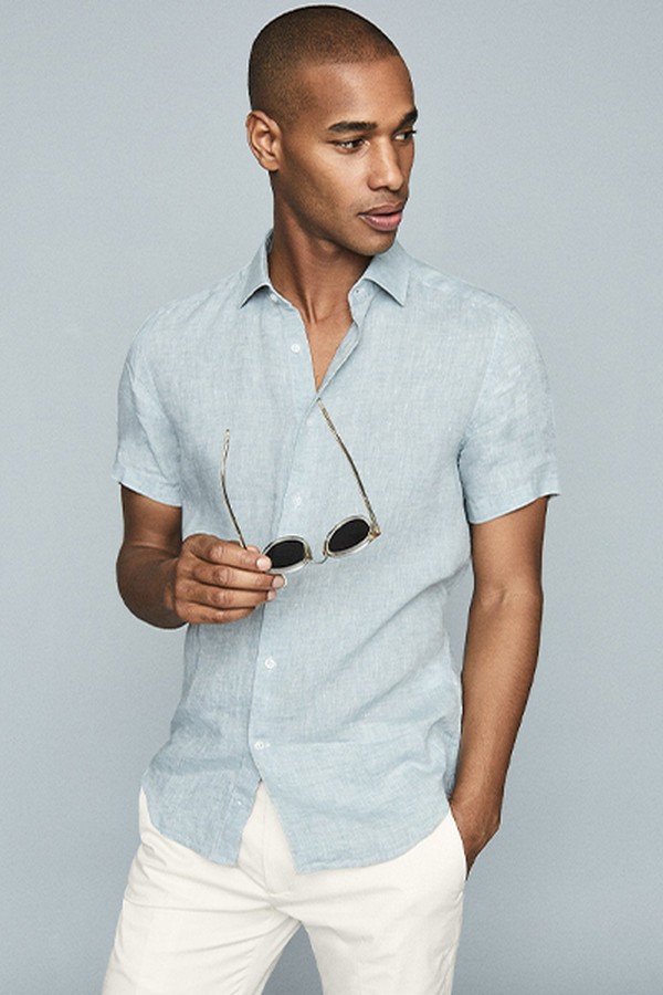 Holiday Linen Shirt