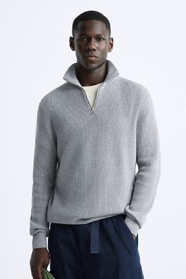 Purl Knit Sweater  from Zara