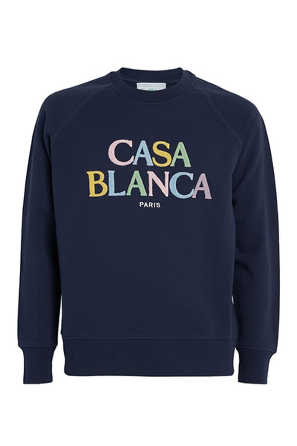 Logo-Embroidered Organic Cotton-Jersey Sweatshirt from Casablanca