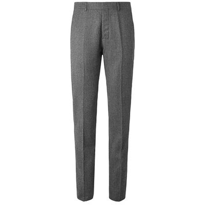 Slim-Fit Virgin Wool-Twill Trousers from AMI