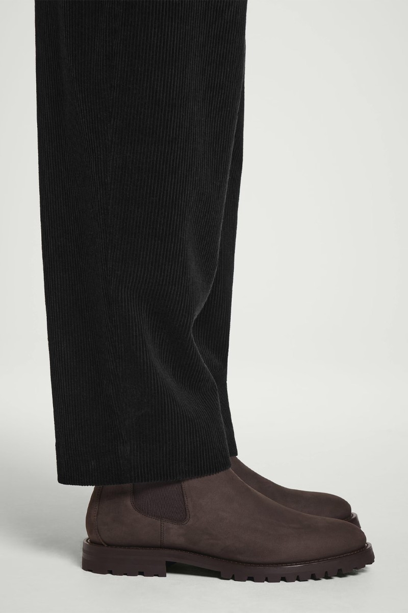 Nubuck Leather Chelsea Boots from COS
