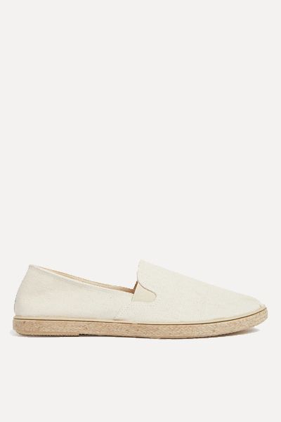 Canvas Slip-On Espadrilles from Marks & Spencer