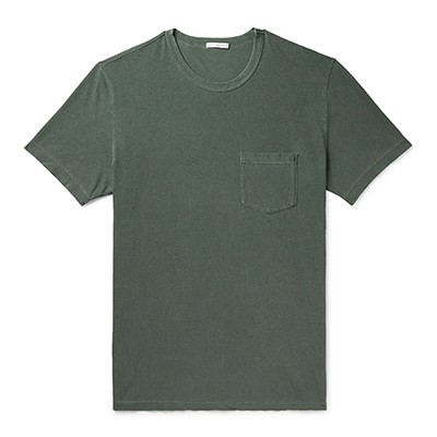 Combed Cotton-Jersey T-Shirt from James Perse