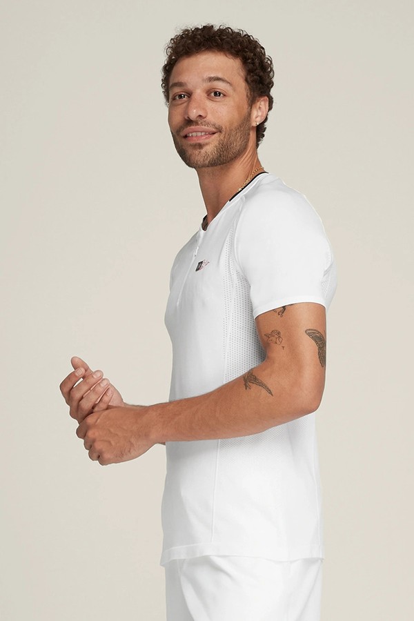Series Seamless Zip Henley from Wilson