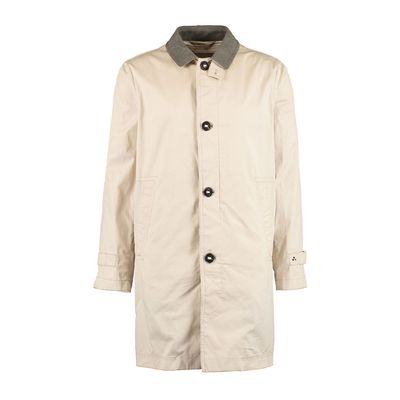Cream Overshirt Mac Jacket