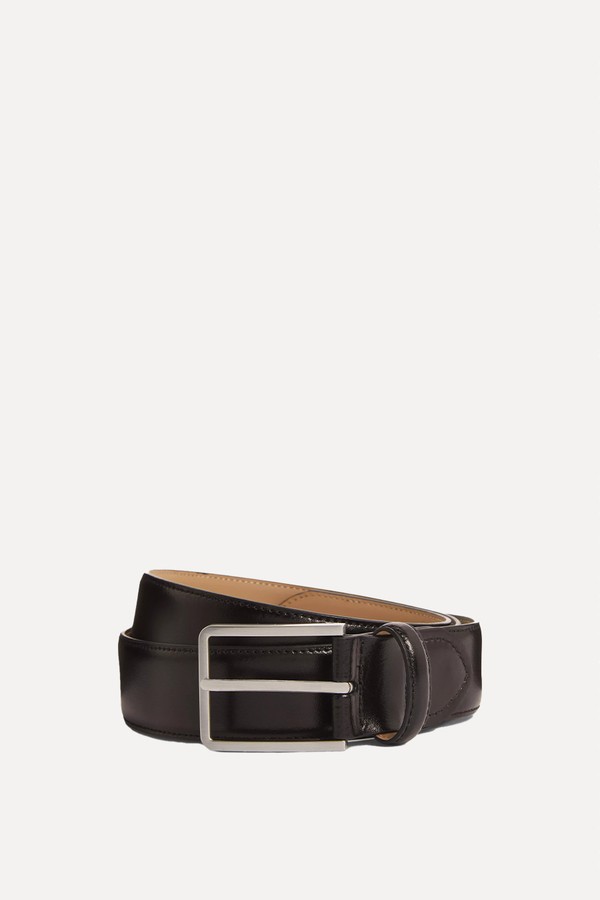 35mm Stitched Leather Belt from John Lewis
