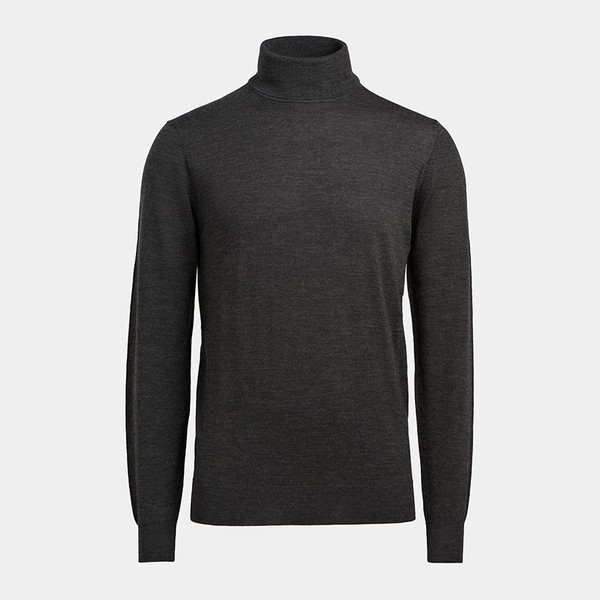 Dark Grey Turtleneck from Suit Supply