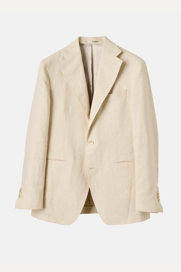 'Le Phare' Plage Linen Suit from Blugiallo