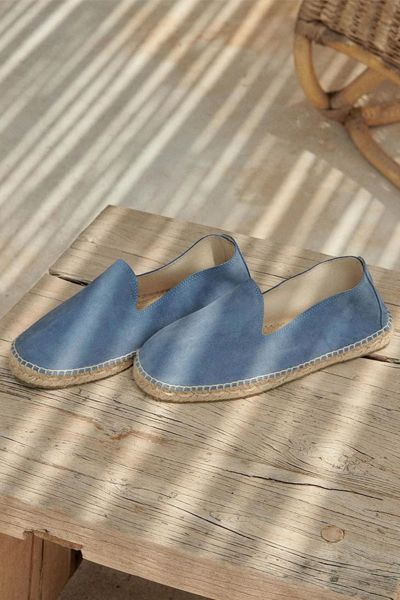 Suede Flat Espadrilles from Manebi