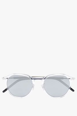 Silver Tone Technicity Sunglasses from Dior Eyewear