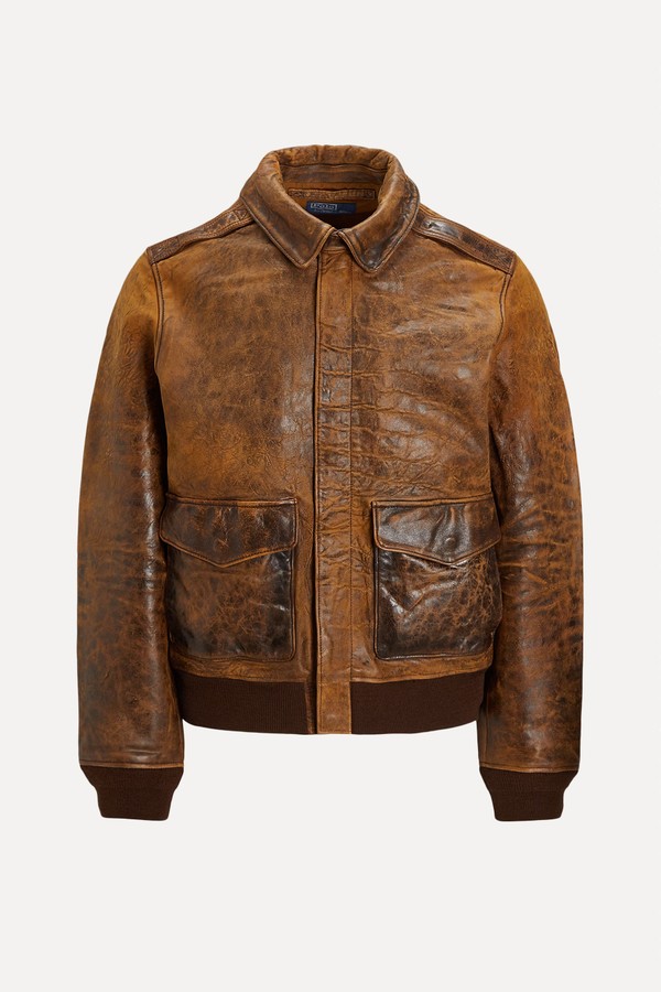 Leather Flight Jacket