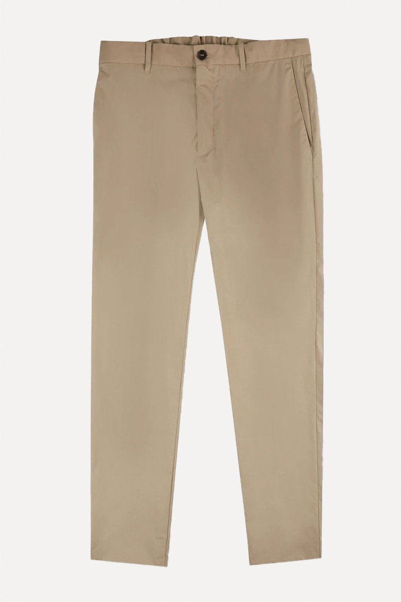 Technical Fabric & Cotton Slim-Fit Trousers from Slowear